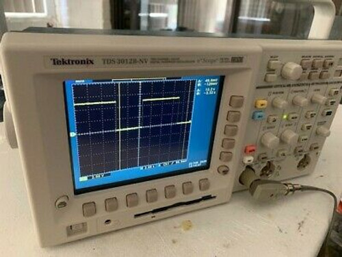 Tektronix Tds 3012B-Nv Two Channel Color Digital Phosphor Oscilloscope W/ Probe