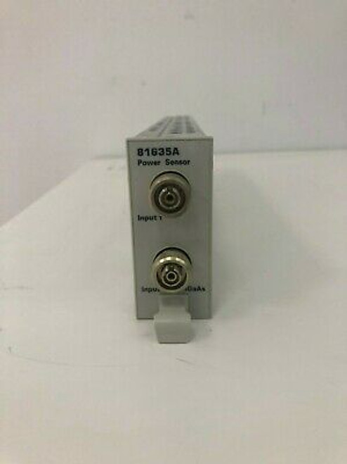 Agilent 81635A Dual Ingaas Power Sensor, 800 To 1650Nm, -80 To +10Dbm