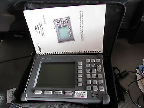 Anritsu Ms2711B Handheld Spectrum Analyzer 100Khz-3Ghz