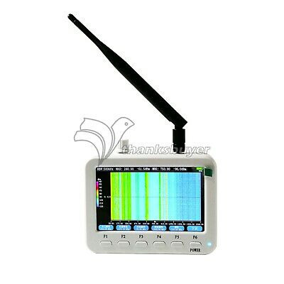 30-6000Mhz Handheld Portable Rf Spectrum Analyzer With Sd Card Gps Function#Top