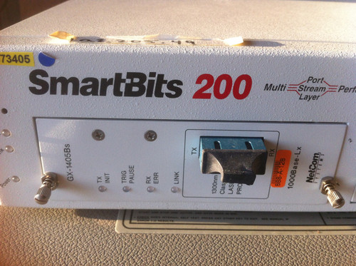 Used Spirent Netcom SMB200 Smartbits 200 With 2 x Smartbits GX1405Bs  - Product Image