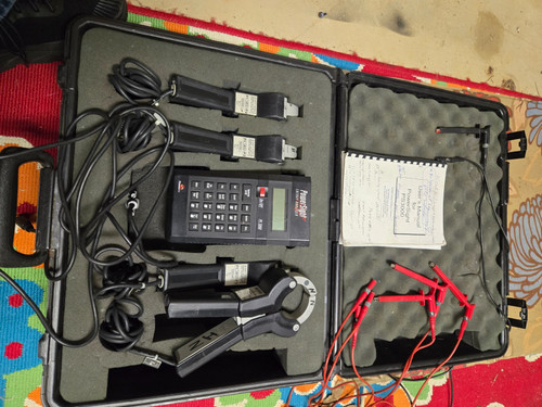 Used PS 3000 PowerSight Power Analyzer Kit with Case and Accessories - Product Image
