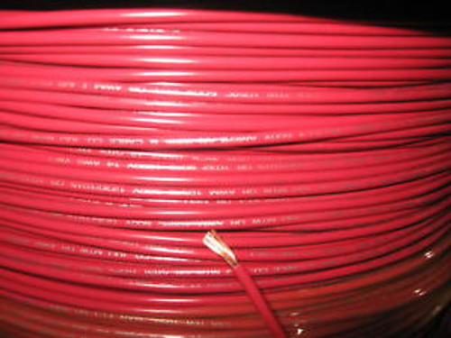 Mtw 14 Awg Gauge Red Stranded Copper Wire 2500 Machine Tool Wire