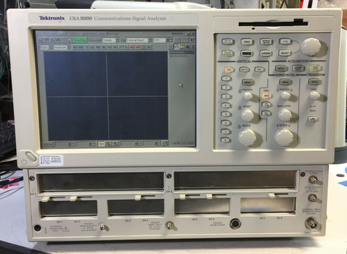 Used Tektronix CSA8000 Communications Signal Analyzer with Windows XP - Product Image
