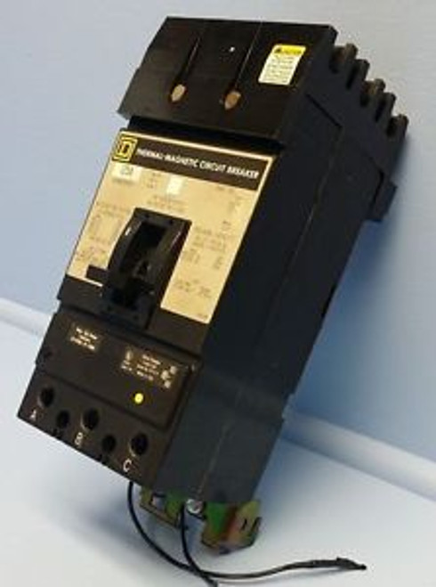 Square D I-Line KA361251021 125 Amp Circuit Breaker 600V KA Shunt KA36125 125A