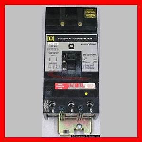 Square D KH36225-LG1 Circuit Breakers, 225 Amp, I-Line, Used
