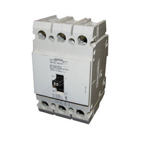 Used Siemens Gould CQD360 Din Rail Mount  ITE Circuit Breaker 3 pole 60 amp