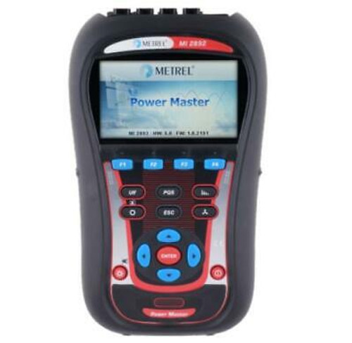 Metrel Mi 2892 Power Master Power Quality Analyzer Pqa Standard Set