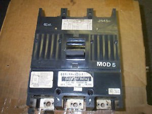 GE TJJ TJJ436Y400 3 POLE 400 AMP TRIP 600V Case molded switch