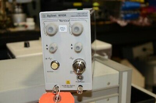 Agilent Keysight 86103A Optical Plug-In Module & 202 86100 86101 86105 Tested