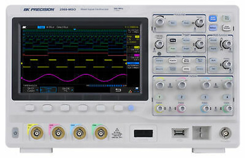 Bk Precision 2569-Mso 300 Mhz, 2 Gsa/S, 4 Ch Mixed Signal Oscilloscope