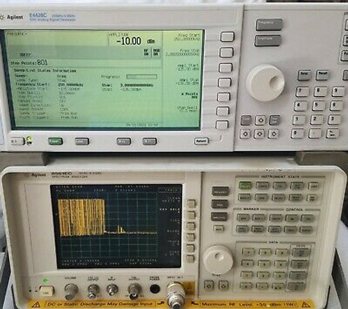 Hp 8561Ec 6.5Ghz, Opt 007 - Fresh Cal / Alignment -  Spectrum Analyzer - Agilent