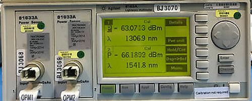 Agilent / Hp 8163A / 2X 81633A