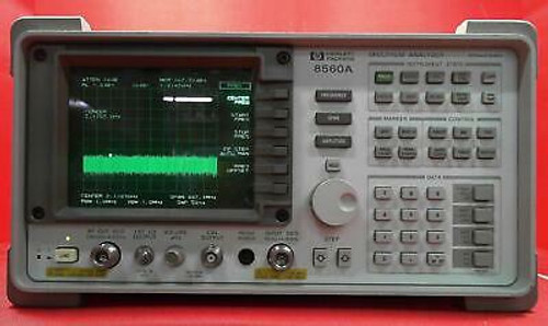 Hp-Agilent 8560A-002-003 Portable Spectrum Analyzer, 50Hz-2.9Ghz 3241A02387