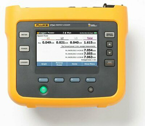 Fluke 1734/Eus Three-Phase Electrical Energy Logger With Fluke Connect