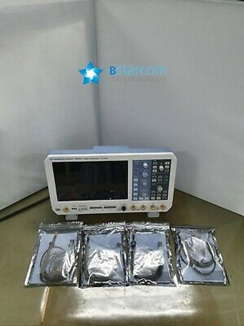 R&S Rtb2004 Oscilloscope, 300 Mhz, 4 Channels+Probes Rt- Zp03 4Pcs:Opt:Rtb-B243