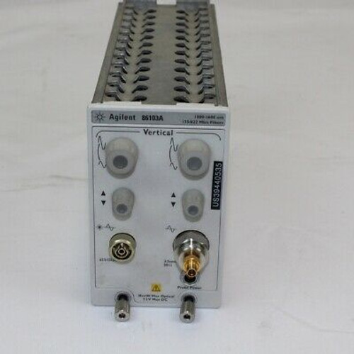 Keysight / Agilent 86103A 2.8Ghz Optical/20Ghz Electrical Plug-In Module For ...