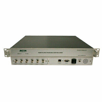 Avcom Rsa-2500B1B Remote Spectrum Analyzer, 1 Input, Bnc Connector
