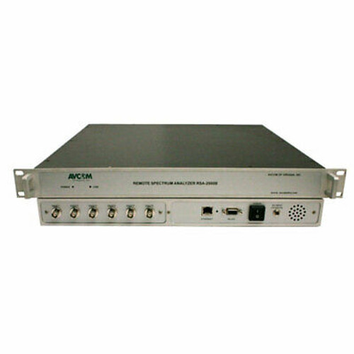 Avcom Rsa-2500B1B Remote Spectrum Analyzer, 1 Input, Bnc Connector