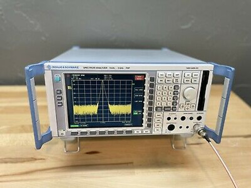 Rohde & Schwarz Fsp 3 Spectrum Analyzer 9 Khz - 3 Ghz Opt B4 K7 Fm Demodulation