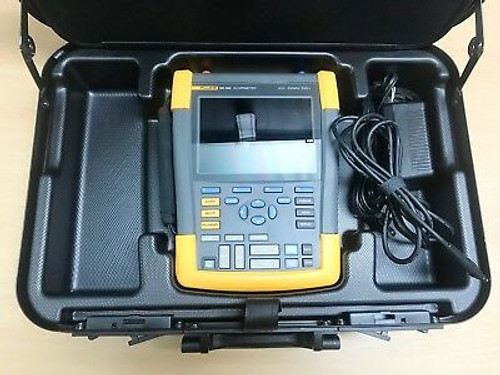 Fluke 190-502 Scopemeter 2Ch 500Mhz 5Gs/S With Probes, Lead Set And Usb Cable