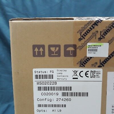 Tektronix_Mso2022B: Mixed Signal Oscilloscope Digital Phosphor 200 Mhz (New)