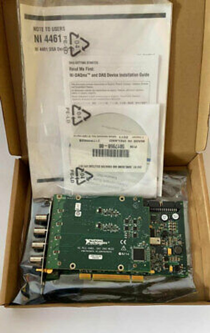 New National Instruments Ni Pci-4461 Dynamic Signal Analyzer Card