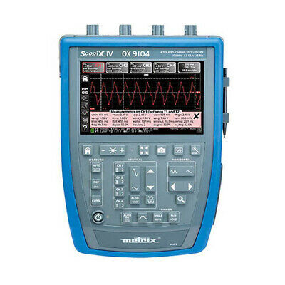 Aemc Ox9104 Iv 100Mhz (2150.33) Hand-Held Oscilloscope, 4-Channel