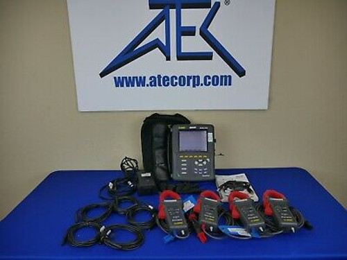 Aemc 8335 Powerpad 3 Phase/4 Channel Power Quality Analyzer, W/ (4) Mr193 Probes