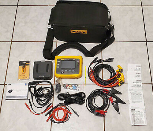 Fluke 1736 Three Phase Power Quality Logger W/ Current Probes