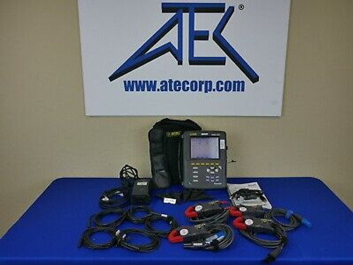 Aemc 8335 Powerpad 3 Phase/4 Channel Power Quality Analyzer, W/ (4) Mn193 Probes