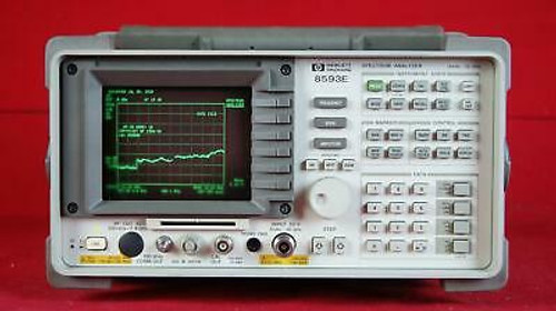Hp 8593E-004-021 3324U00357 Portable Spectrum Analyzer 9Khz - 22Ghz