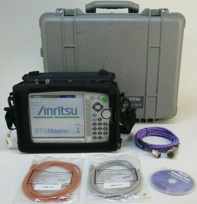 Anritsu Mt8222A Bts Master 100 Khz - 7.1 Ghz W/ 19 25 27 28 31 33 34 42 43 62 63