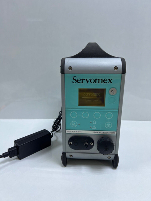 Servomex Servoflex 5200 Transfill Oxygen O2 Gas Process Analyzer Testing System