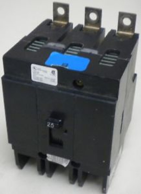 WESTINGHOUSE GHB3025  277 / 480 VAC 25 Amp 3 Pole CIRCUIT BREAKER