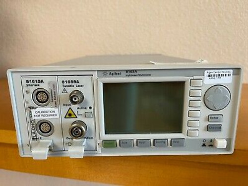 Agilent 8163A Multimeter With 81619A+81689A