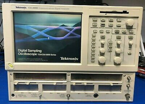 Tektronix Csa8000 Communications Signal Analyzer Upgraded & Calibrated