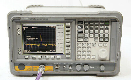 Hp Agilent E4407B 9Khz - 26.5Ghz Spectrum Analyzer Options Ayz 1Dr B72 1D5