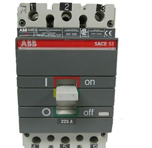 ABB E93565 225 Amp 3 Phase Circuit Breaker