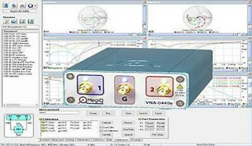 Megiq Vna-0440E 4Ghz 3-Port (2+1) Vector Network Analyzer