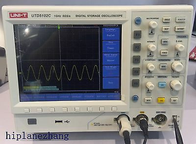 1Ghz Oscilloscope 2Ch 5Gsa/S 128M Memory Depth 8.4'' Tftlcd 800X600 Usb Utd5102C