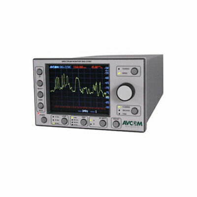 Avcom Sng-2500C1B Rack Mount Spectrum Analyzer, 1 Input, Bnc