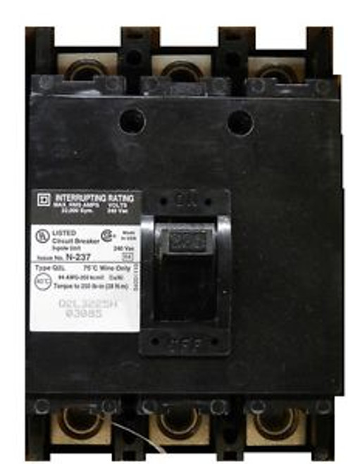 Square D - Q2L3225H 225 Amp 3 Phase Circuit Breaker