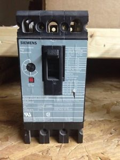 ED63A030 Siemens Breaker 30 Amp 600 Volts 3 Pole