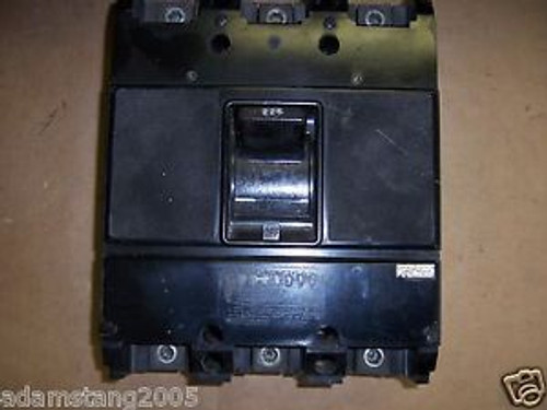 Federal Pacific NJL 3 pole 225 amp 600v NJL631225 Circuit Breaker no label