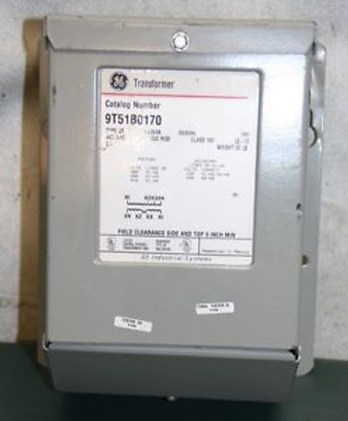 GE 1 KVA Isolation Transformer 9T51B0170