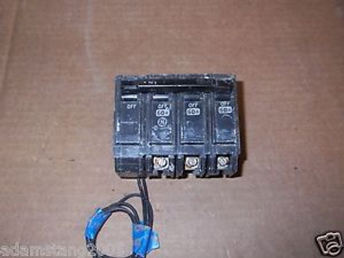 GE THHQB THHQB32060 3 POLE 60 AMP CIRCUIT BREAKER THHQB32060ST1 SHUNT TQSTA1 22K