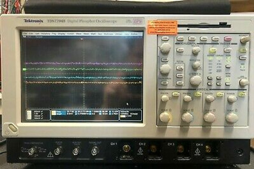Tektronix Tds7704B Digital Sampling Oscilloscope 7Ghz Loaded W/ Options
