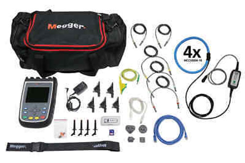 Megger Mpq1000Silverpluskit - Handheld Power Quality Analyzer