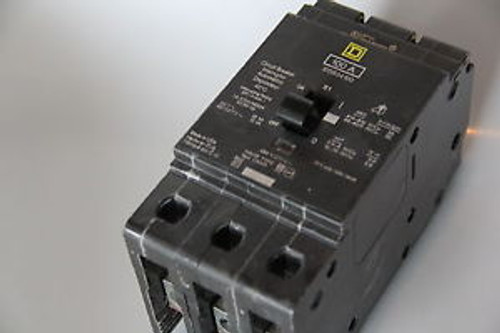 Square D EGB34100 100 amp 3 pole 277 / 480 volt breaker 35 AIC breaker